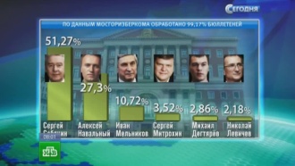 Прямые выборы мэра Москвы признаны состоявшимися