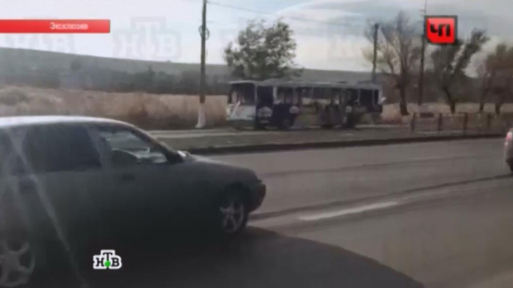 В интернете появилось видео взрыва в автобусе в Волгограде