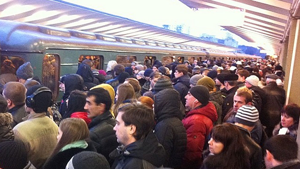 Поезда на фиолетовой ветке метро в Москве ходят с увеличенными интервалами