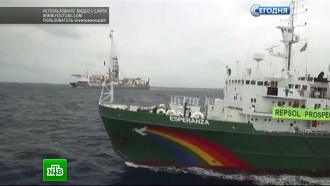 Greenpeace грозит штраф за очередную попытку штурма с участием Arctic Sunrise
