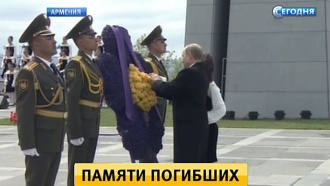 На траурной церемонии в Ереване вспомнили подвиг русского генерала Юденича