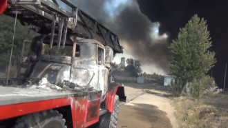 На нефтебазе под Киевом нашли тела троих пожарных