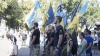 В День независимости Украины радикалы прошли маршем по улицам Одессы