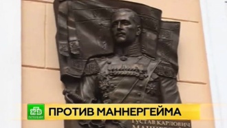 Петербуржцы потребовали демонтировать памятный знак Маннергейму