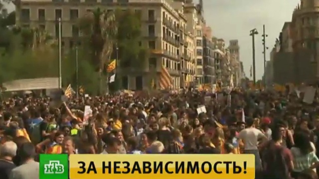 Испанская пресса нашла «русский след» в подготовке референдума в Каталонии.Испания, Каталония, митинги и протесты, референдумы, хакеры.НТВ.Ru: новости, видео, программы телеканала НТВ