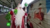 Москвичи встретили Деда Мороза «в кругу семьи» на Поклонной горе