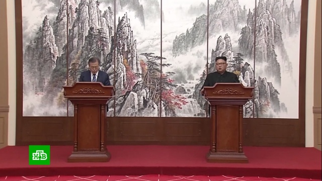 Пхеньян и Сеул объявили о начале новой эпохи взаимоотношений.Ким Чен Ын, Северная Корея, Южная Корея.НТВ.Ru: новости, видео, программы телеканала НТВ