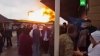 Мощный взрыв на АЗС в Чечне попал на видео