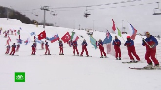 День зимних видов спорта отметили в столице XXII зимней Олимпиады