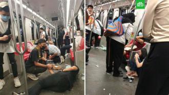 В Малайзии два поезда столкнулись в метро: пострадали более 160 человек