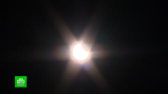 Петербуржцы смогли увидеть кольцеобразное солнечное затмение