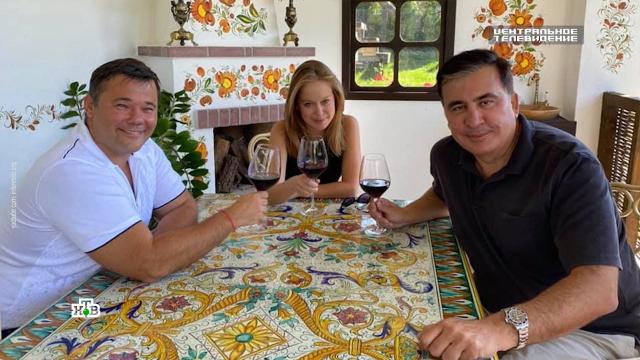 Саакашвили в тюрьме встретился с любовницей из Верховной рады.Грузия, Саакашвили, Украина.НТВ.Ru: новости, видео, программы телеканала НТВ