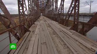 Мост через реку Суру в Пензенской области таит смертельную опасность 