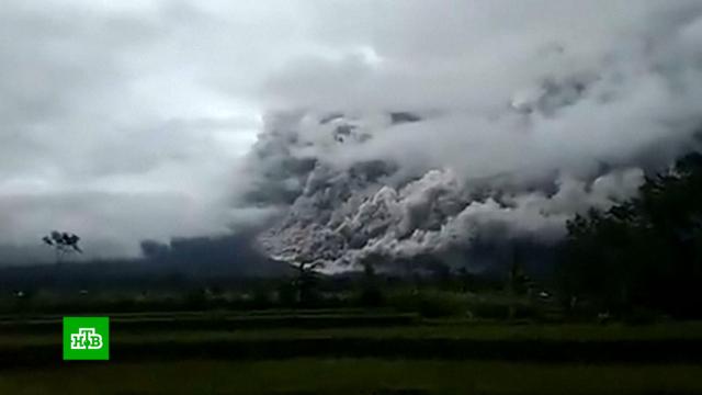 Извержение вулкана в Индонезии: число погибших возросло до 13.Индонезия, вулканы, стихийные бедствия.НТВ.Ru: новости, видео, программы телеканала НТВ