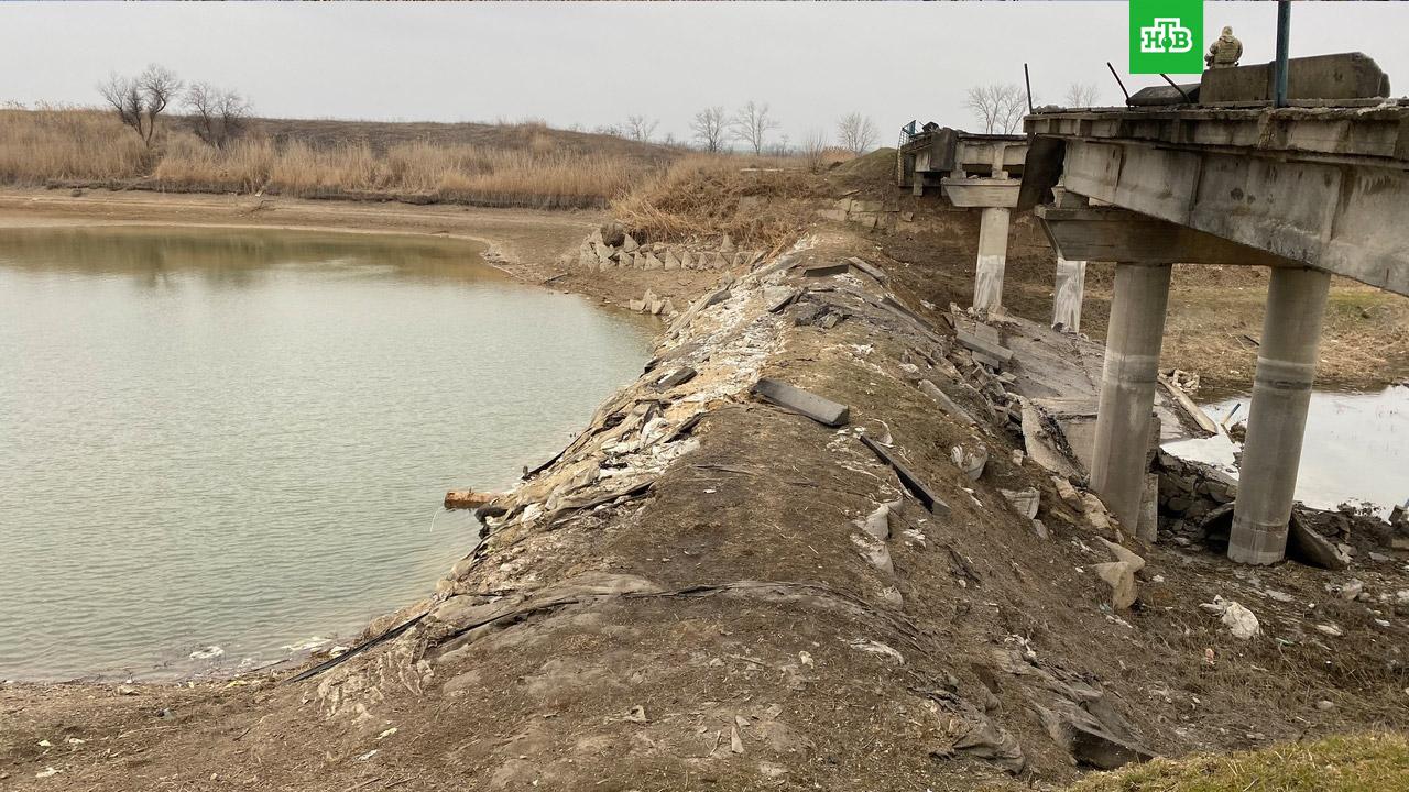 Украина перекрыла Северо Крымский канал