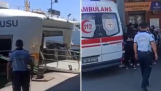 Паром столкнулся с пирсом в Стамбуле: есть раненые