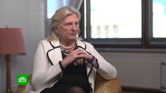 На НТВ — эксклюзивное интервью <nobr>экс-главы</nobr> МИД Австрии Карин Кнайсль