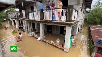 На Филиппины обрушился супертайфун «Нору»