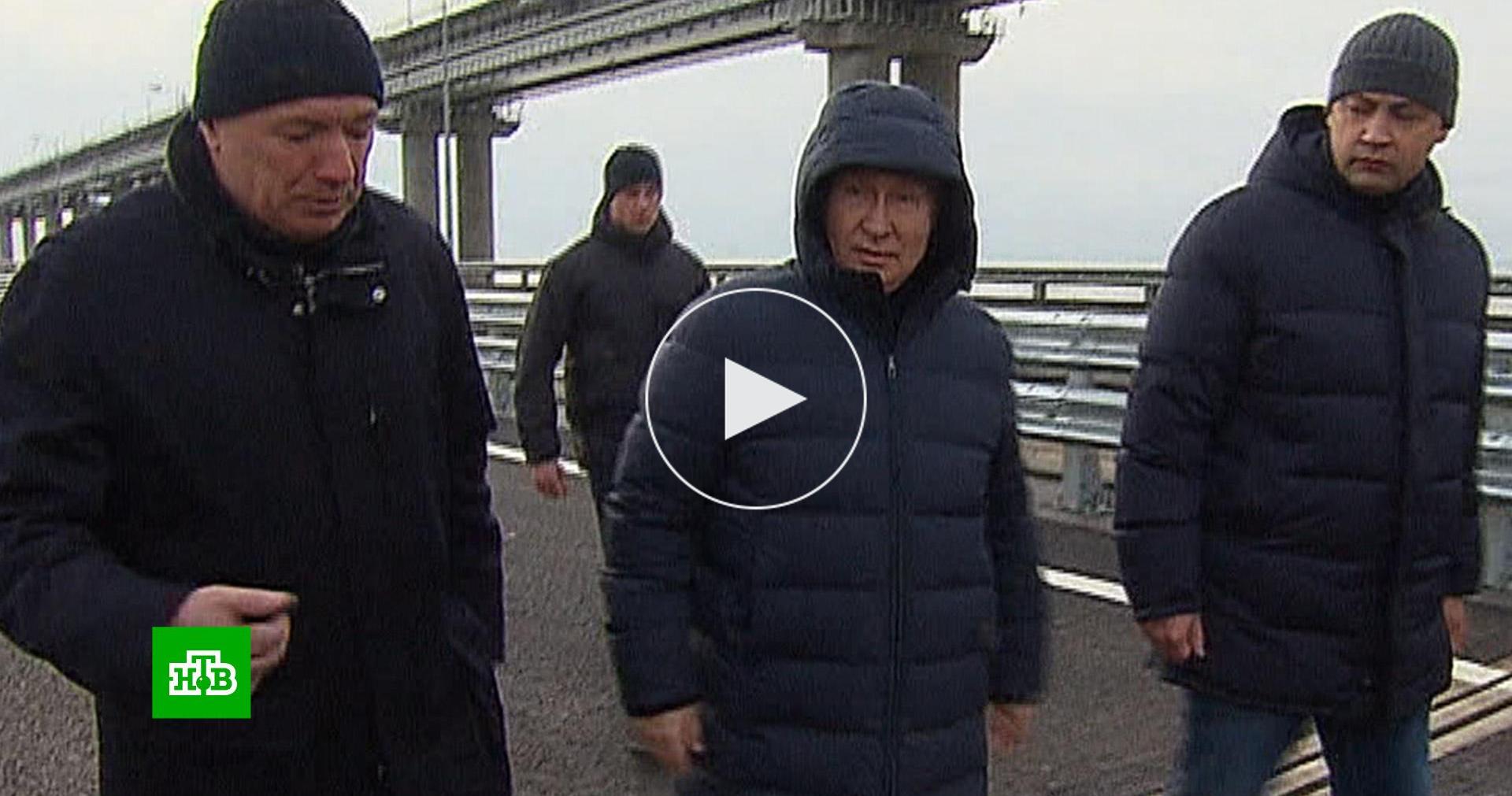 путин открывает крымский мост