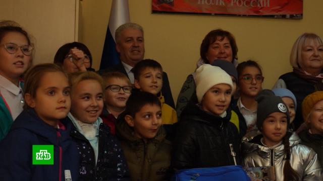 На федеральной территории «Сириус» собрали партию гуманитарной помощи для детей Донбасса.Украина, благотворительность, войны и вооруженные конфликты, гуманитарная помощь.НТВ.Ru: новости, видео, программы телеканала НТВ
