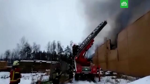 В торговом центре в Балашихе ликвидировали открытое горение // НТВ.Ru