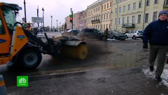 Более 300 горожан получили травмы в обледеневшем Петербурге
