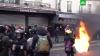В Париже на демонстрации против пенсионной реформы начались беспорядки