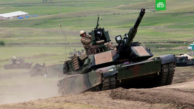 Politico: США могут отправить на Украину около 30 танков Abrams.США, Украина, вооружение, оружие.НТВ.Ru: новости, видео, программы телеканала НТВ