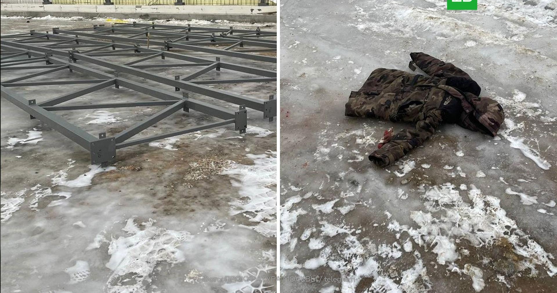 Рабочий погиб на стройке в Москве // Новости НТВ