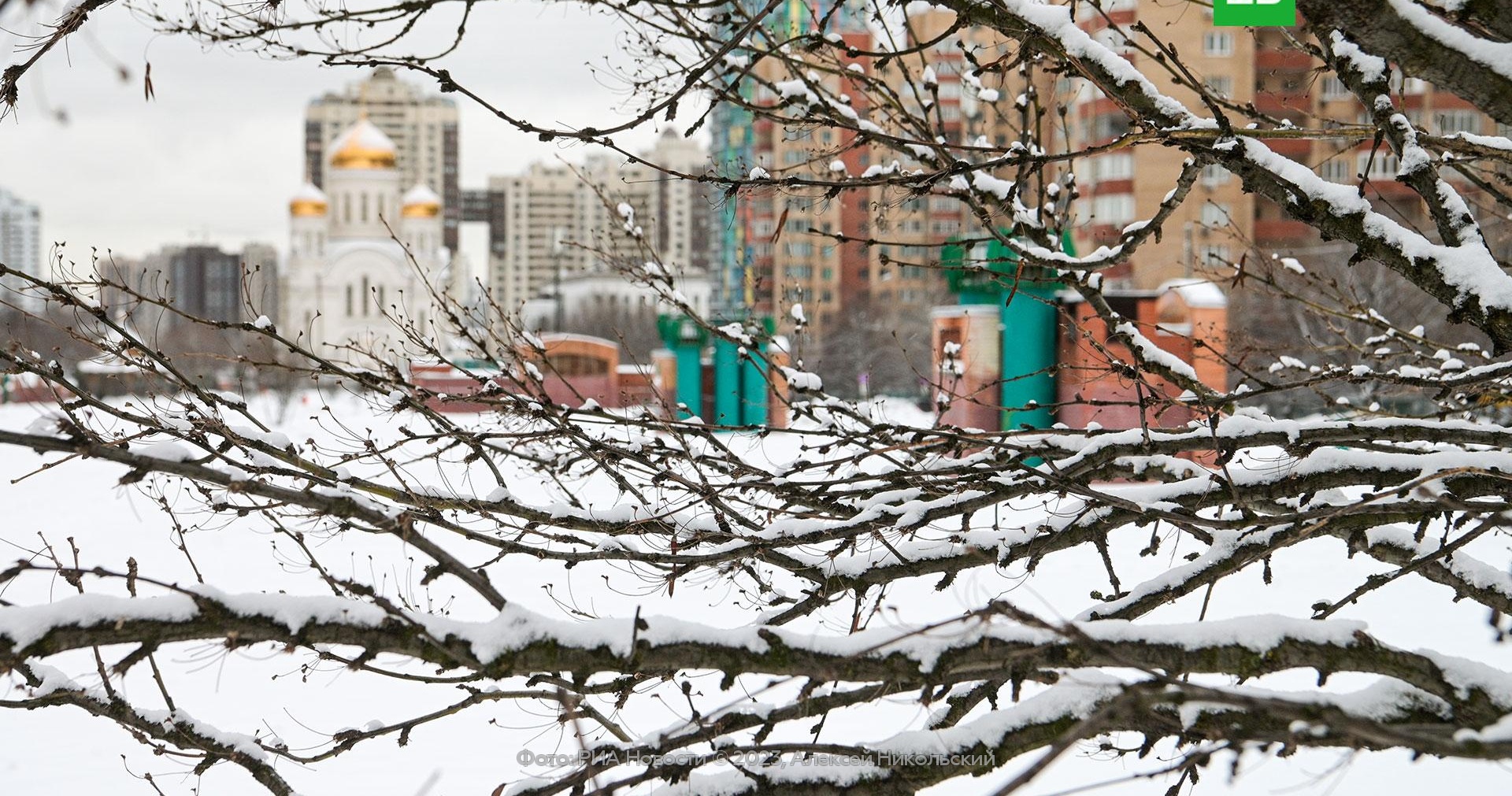 начало зимы в москве