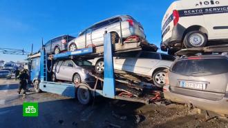 Названа причина ДТП с грузовиками в Калужской области