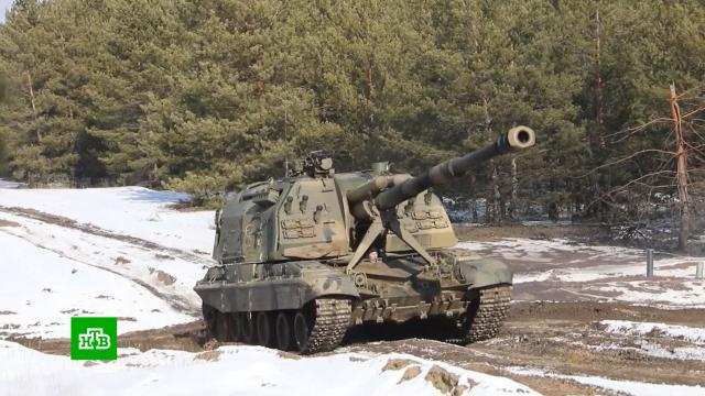 Минобороны РФ показало, как Т-90М тренируются уничтожать западные танки.ДНР, Запад, ЛНР, Минобороны РФ, Украина, войны и вооруженные конфликты, вооружение.НТВ.Ru: новости, видео, программы телеканала НТВ