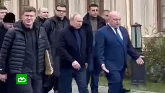 Путин прибыл в Севастополь