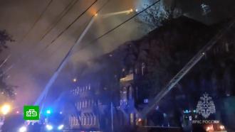 Пожар повредил третий этаж, чердак и крышу знаменитого доходного дома в Самаре