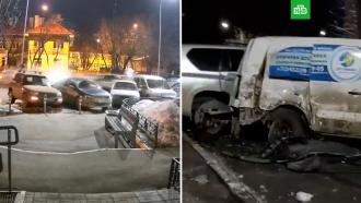 Пьяный водитель разбил 9 автомобилей в Тюмени