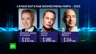 Владелец LVMH Бернар Арно возглавил рейтинг миллиардеров Forbes