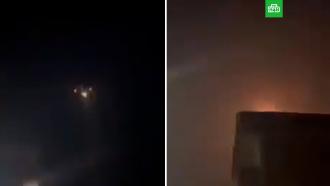 Самолет Fly Dubai загорелся при взлете в аэропорту Катманду