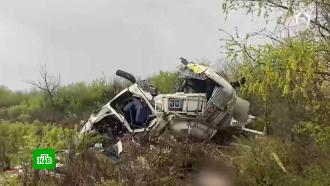 Вертолет санавиации упал в Волгоградской области: один человек погиб