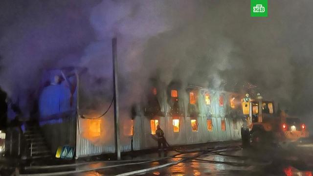 В Балашихе сгорели 36 бытовок, есть погибшие.МЧС, Московская область, пожары.НТВ.Ru: новости, видео, программы телеканала НТВ