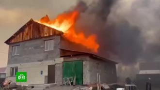 В Курганской области потушили угрожавшие селам лесные пожары
