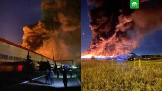 На предприятии в Тольятти произошел крупный пожар
