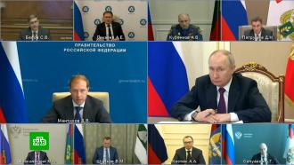 Лесные пожары и ситуация в экономике: о чем говорил Путин на совещании с правительством