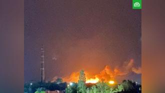 Мусорный полигон загорелся в белгородском Шебекине после украинского обстрела