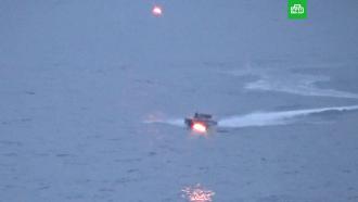 Минобороны РФ: ВСУ безуспешно пытались атаковать беспилотными катерами корабль «Иван Хурс»