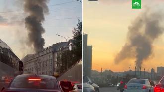 Пожар произошел в «звездном» доме в центре Москвы