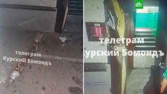 Жители Курска сообщили о взрывах в небе над городом