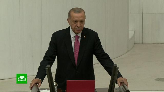 Эрдоган вступил в должность президента Турции.Турция, Эрдоган, выборы.НТВ.Ru: новости, видео, программы телеканала НТВ