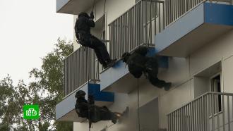 Столичные полицейские показали, где тренируются