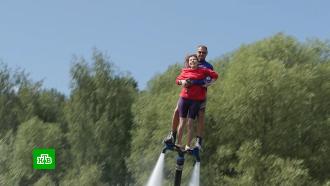 Полет над водой: в парке «Измайлово» проходят соревнования по гидрофлаю