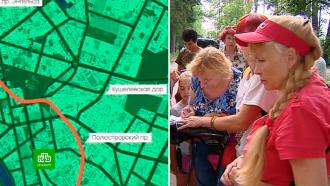 Петербургские активисты хотят защитить Удельный парк от трассы М7